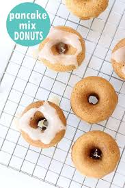 Pancake Mix Donuts In The Babycakes Donutmaker Recipe Donut Maker Recipes Babycakes Donut Maker Donut Maker