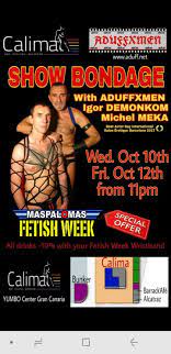 Check spelling or type a new query. Michel Meka Best Actor Gay International 2017 On Twitter Hey Guys Dont Miss Mfw Gc As Hot As Ever And More We Ll Meet Us I Hope Bondage Shows At Calima Bar And Basement Gc With My Porn Partner Idemonkom Follow Us