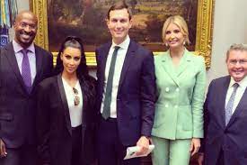 Cnn viewers weren't informed that he had actually attended secret white house meetings with his new friend jared kushner, discussing ways to frame the presidential project. Kim Kardashian Meets With Jared Kushner And Ivanka Trump About Second Drug Felon
