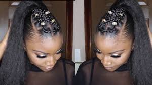 Here i will be talking about sleek bubble ponytail that is quite a new hairstyle. Corset Detail Sleek Ponytail Quick Easy Black Hair Information