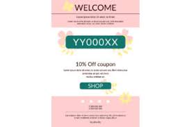 The new discount codes are constantly updated on couponxoo. Promo Code Voucher Newsletter Template Grafik Von Bsd Studio Creative Fabrica