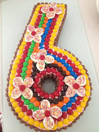 6th Birthday Cake For 6 Year Old Boy Colourful Number 6 Birthday Cake 6th Birthday Cakes Animal Themed Birthday Party Kids Cake