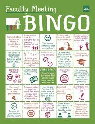Bingo At Home App Instructions Teacher Bingo Faculty Meetings School Leadership Teacher Morale