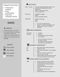 Sample Resume Utm Career Carnival 2020