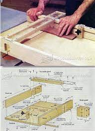 Table Saw Crosscut Sled Plans Table Saw Tips Jigs And Fixtures Woodarchivist Com Woodworking Table Saw Woodworking Jigs Woodworking