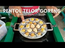 Gak heran kalau harganya lebih murah. Murah Bikin Nagih Pentol Dibalut Telor Goreng Jajanan Pinggir Jalan Pontianak Street Food By Berburu Kuliner