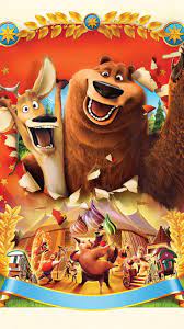 Open Season 3 2010 Phone Wallpaper Moviemania In 2021 Open Season Cartoon Wallpaper Disney Wallpaper