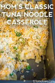 Mom S Classic Tuna Noodle Casserole Recipe In 2021 Easy Casserole Recipes Main Dish Recipes Tuna Noodle
