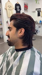 Longer textured Mullet for Ray, Styled up with @uppercutdeluxe Foam Tonic  and finished with Texture Cream, #traitstudio #mullet #ukbarber #barbershop  #uppercutdeluxe