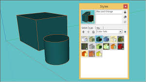 Choosing A Style Sketchup Help
