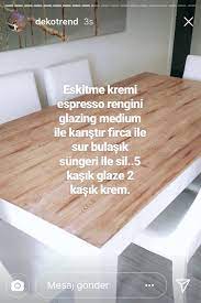 masa boyama degistirilmis mobilyalar mobilya boyama mobilya yenileme