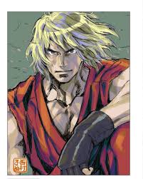 Extreme East F G C On Instagram Street Fighter Ken Art By Kinu Nishimura Capcom Street Fighter Characters Street Fighter Art Street Fighter