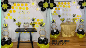 Bumblebee Party Diy Bee Birthday Party Diy Bee Baby Shower Diy Gender Reveal What Would It Bee Youtube