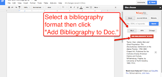 How To Create A Bibliography In Google Documents Google Documents Teaching Technology Teacher S Blog