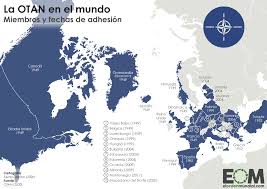 Los países bajos ) es el país constituyente más grande de los cuatro que, junto con las islas de aruba, curazao y san martín, forman el reino de los países bajos. Que Paises Conforman La Otan Mapas De El Orden Mundial Eom