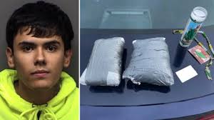 BCSO finds 40,000 pills believed to contain fentanyl during traffic stop;  19-year-old arrested