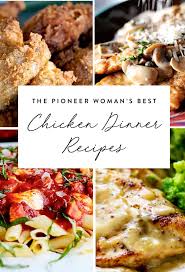Whether her perfect pot roast, white chicken enchiladas, or smothered pork chops, you'll come out of dinnertime on top and reeling with praise every time. The Pioneer Woman S Best Chicken Recipes Chicken Dinner Recipes Chicken Dinner Best Chicken Recipes