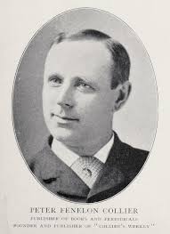 Portrait Peter Fenelon Collier, Founder Collier's Weekly -