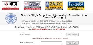 The board will provide the facility to check up board result 2021 class 10 check by roll no in online mode on upmsp.edu.in and upresults.nic.in. Qqmtne1qi0tlhm