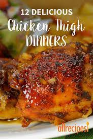 Our 20 Best Chicken Thigh Dinners Chicken Thights Recipes Chicken Thigh Recipes Baked Chicken Thigh Recipes Crockpot
