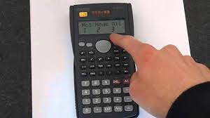 How To Reset A Casio Fx 82ms Scientific Calculator Youtube