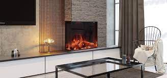 Create a warm and peaceful ambience for relaxing or entertaining with the chateau corner electric fireplace. Tyrell Corner Style Electric Fireplace European Home
