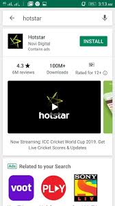 After that download hotstar from the google details: Hotstar App Apk Download Watch Live Cricket Tv Shows News