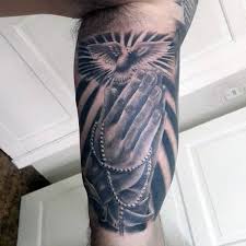 This tattoo specifies the spiritual nature of the boxing star. Top 63 Praying Hands Tattoo Ideas 2021 Inspiration Guide