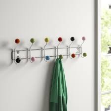 They are double sided with a pale cream reverse. 17 Stories Goldberg Wall Mounted Coat Rack Reviews Wayfair Co Uk