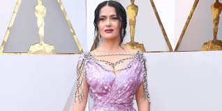 Salma hayek revealed to variety that she had covid in the early days of the pandemic. Salma Hayek Oscars 2018 Red Carpet Salma Hayek Brings The Bling To The Oscars Red Carpet
