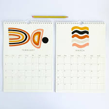 2021 Wall Calendar Abstract Rainbow Monthly Calendar 2021 Etsy In 2020 Wall Calendar Design Wall Calendar Calendar Design Inspiration