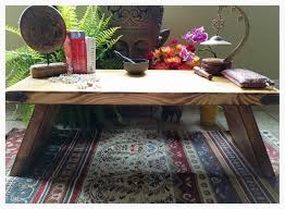 Zen Meditation Altar Floor Table Etsy Meditation Altar Floor Table Zen Meditation