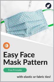 Maybe you would like to learn more about one of these? How To Sew A Diy Fabric Face Mask Free Printable Pattern Artofit