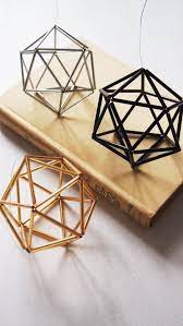 Himmeli Brass Orb Scandinavian Geometric Ornament Gold Etsy Geometric Decor Handmade Home Decor Handmade Home