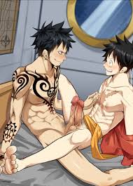 Rule34 - If it exists, there is porn of it  monkey d luffy, trafalgar law   7230034