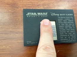 Valid only for residents of canada, at least 18 years of age or age of majority in province/territory of residence. Photos New Silver Batuuan Spira Disney Gift Card Available For 5 With 100 Minimum Charge In Star Wars Galaxy S Edge At Disney S Hollywood Studios Wdw News Today