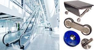 The treadmaster automatically cleans and polishes the escalator's step tread in one operation. Precision Escalator Escalator Parts Escalator Cleaning