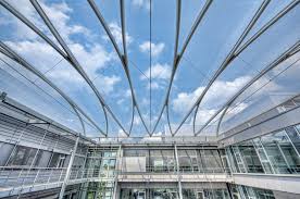 dwi aachen atrium pneumatic etfe roofing temme obermeier membrane architects membranbau architektur und bau