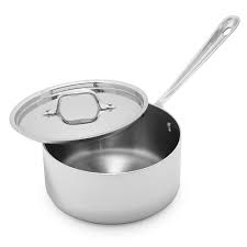 Handcrafting the finest bonded cookware that lasts a lifetime. All Clad D3 Stainless Steel Saucepan With Lid Sur La Table