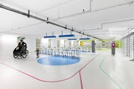 Die pioniergarage ist die hochschulgruppe für gründer und gründungsinteressierte am kit in karlsruhe. Umbau Einer Pkw Garage Im Karlsruher Hauptbahnhof In Die Fahrradstation Sud Deutsche Bauzeitschrift