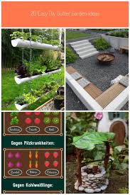 Designing And Growing Your Herb Garden In A Gutter Garden Is Fun And Exciting No Matter How Basic Your Diy Ability A Great V Gutter Garden Diy Gutters Garden