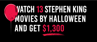 Earn 1 300 To Watch 13 Stephen King Movies Usdish Com Upvote and share kingmovies.is, save it to a list or send it to a friend. watch 13 stephen king movies