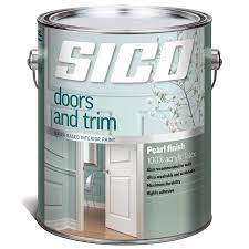 I'm very happy we did! Sico Door And Trim White Satin Latex Interior Paint 3 78 L Lowe S Canada
