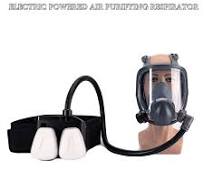 Elektrisch betriebene, luftreinigende chemische Atemschutzmaske 6800,  Vollgesichts-Staubgasmaske, Doppelfilter, Arbeitssicherheit für  industrielles ...