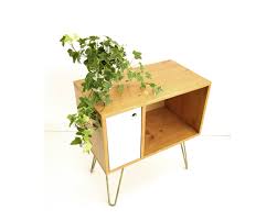 Oak Sideboard Media Console Vinyl Record Storage Console Table Record Cabinet Vinyl Cabinet Lp Storage Media Unit Credenza In 2020 Oak Sideboard Minimalist Furniture Sideboards Living Room