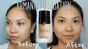 Giorgio armani luminous silk foundation swatches. Giorgio Armani Luminous Silk Foundation Review Youtube