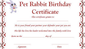 Thousands of templates, 140m+ photos create a certificate easily with our free certificate maker. Rabbit Birth Certificate 10 Certificates Free To Print And Download Template Sumo