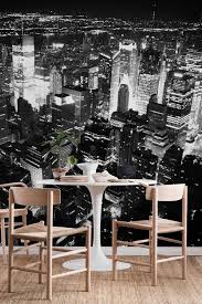 Black And White Mural Ideas New York Black And White Wallpaper White Wallpaper Wall Murals Black And White Wallpaper