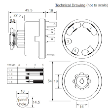 Indak 6 pole key switch wiring diagram. Universal Ignition Switch Wiring Diagram