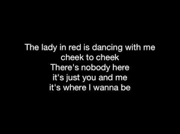 Lady In Red Hd With Lyrics Chris De Burgh Cover By Chris Landmark Youtube